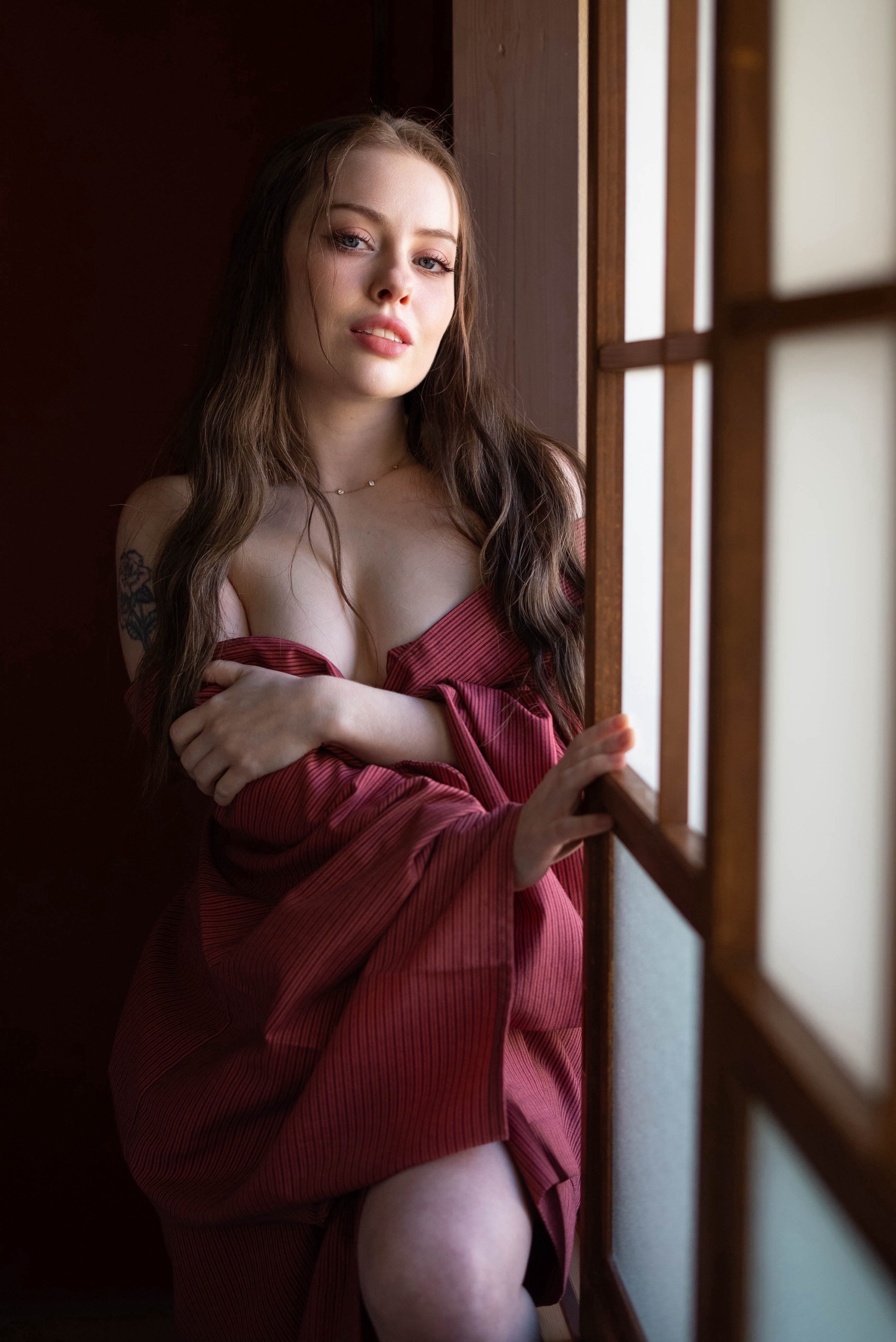 Cozy Robe Portrait