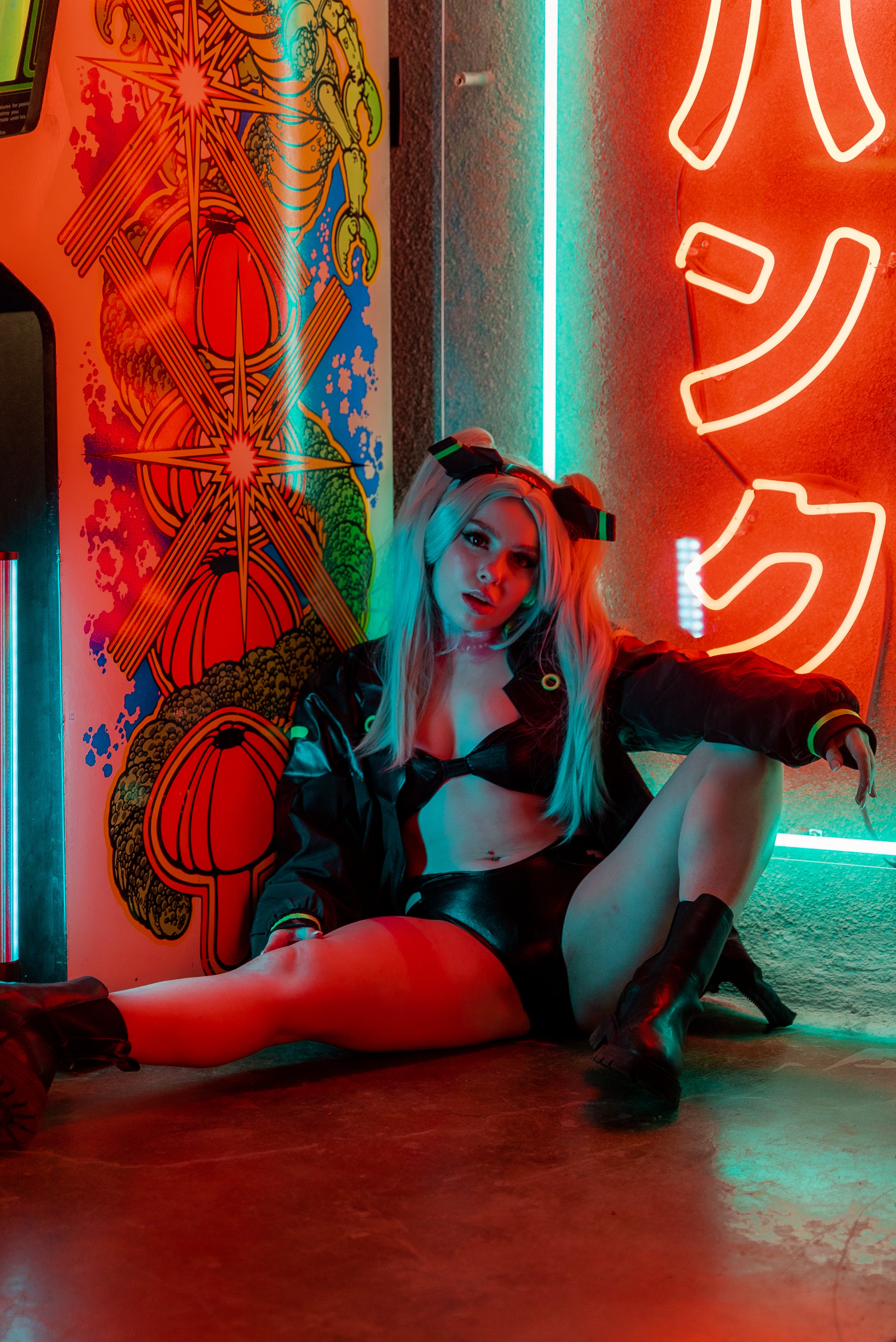 Rebecca Cyberpunk Photo Set