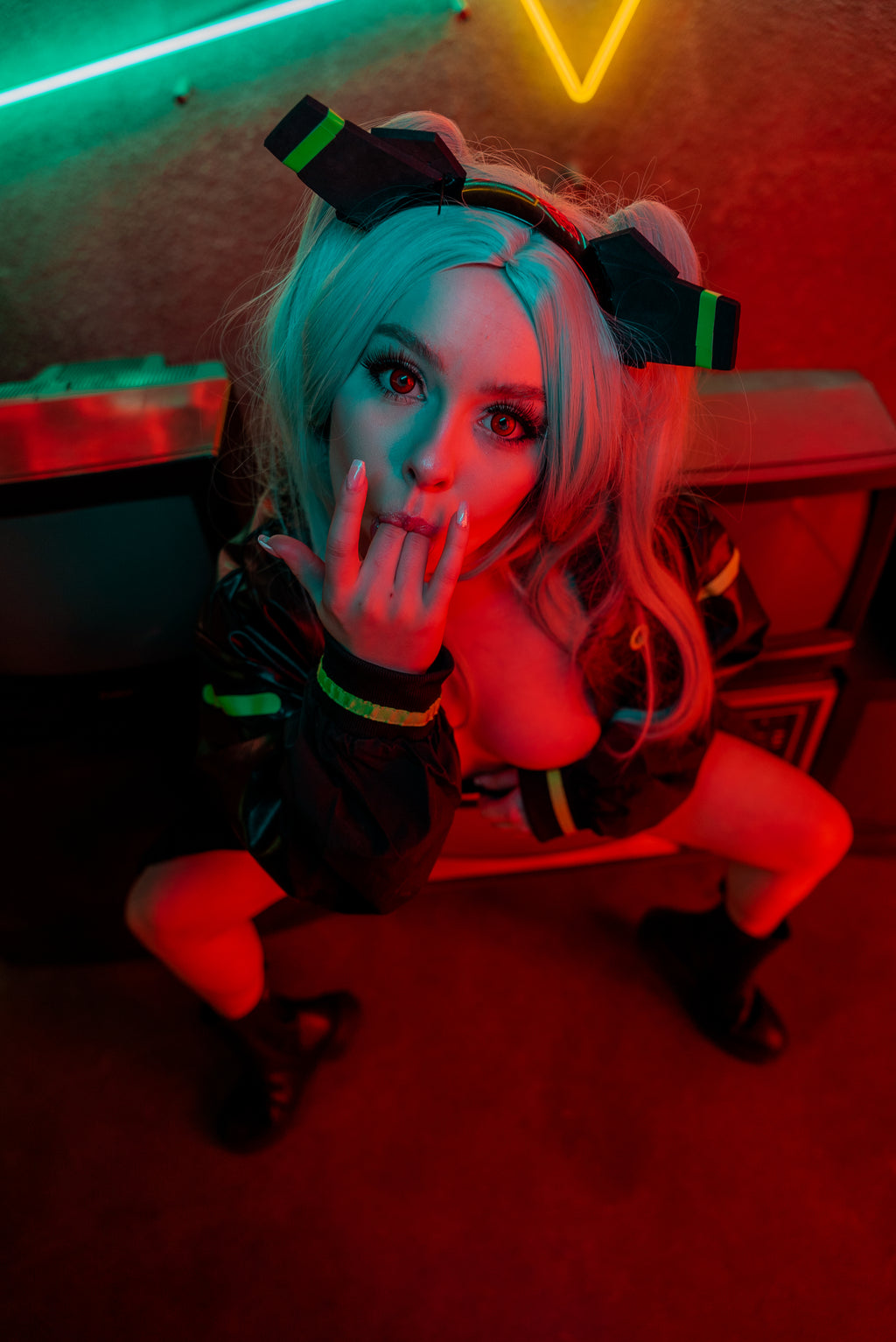 Rebecca Cyberpunk Photo Set
